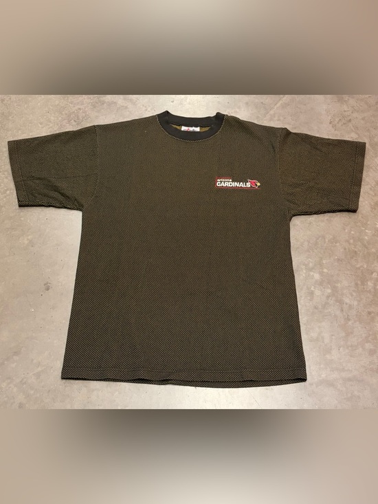 Majestic Other - Majestic Vintage Arizona Cardinals Heathered Embroidered Short-Sleeve Shirt